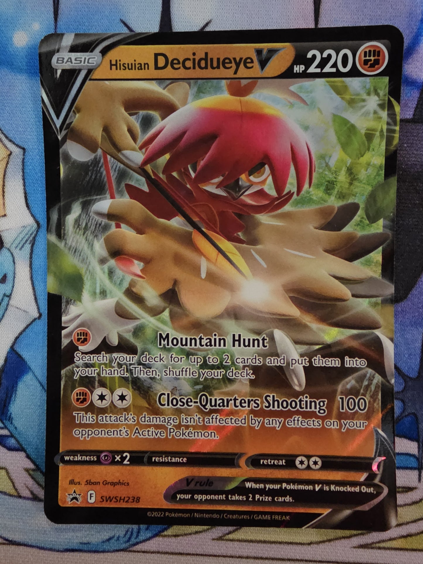 Hisuian Decidueye V SWSH238