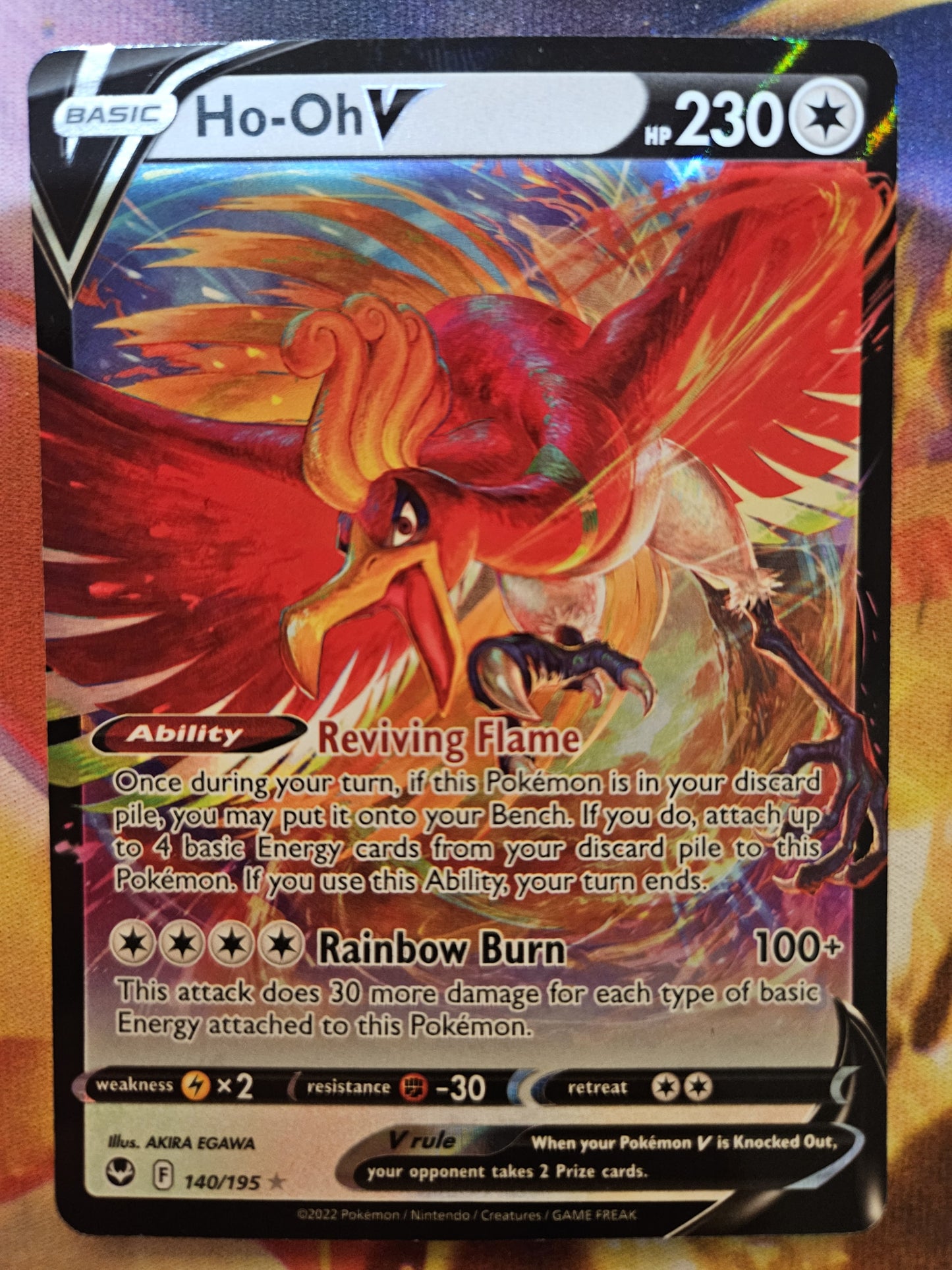 Ho Oh V 140/195