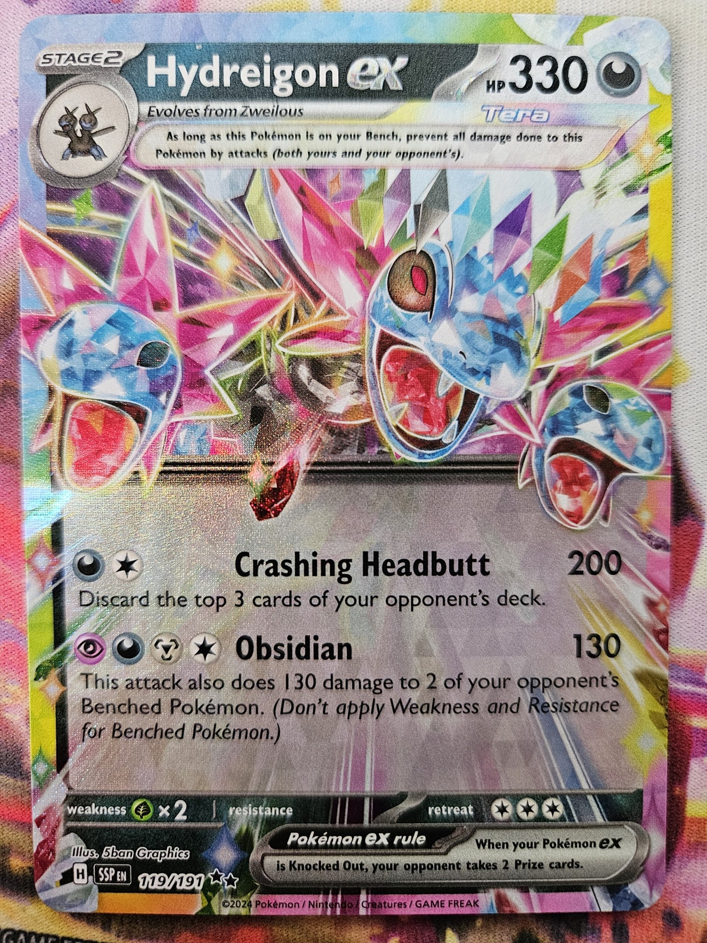 Hydreigon EX 119/191