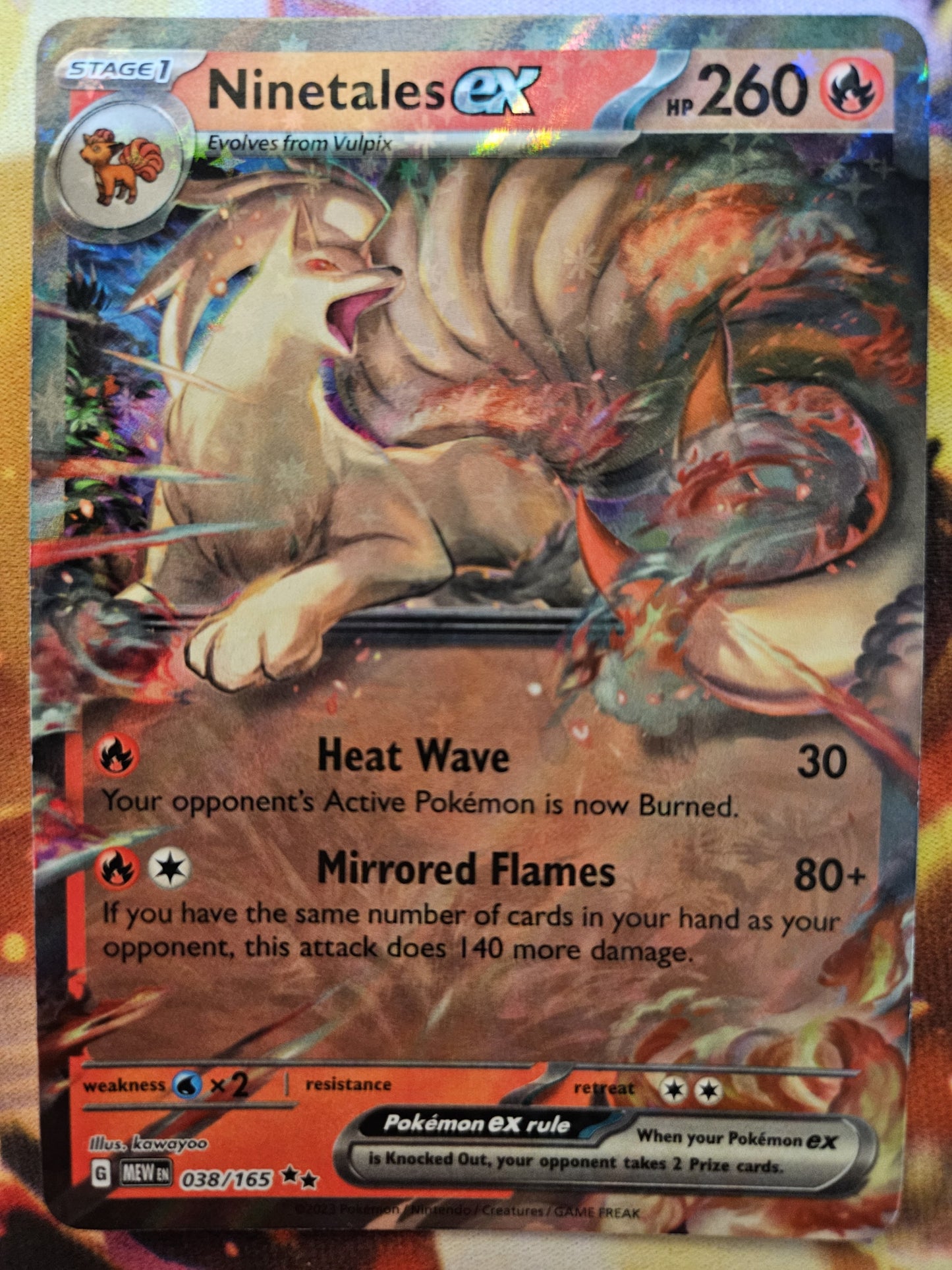 Ninetales EX 038/165