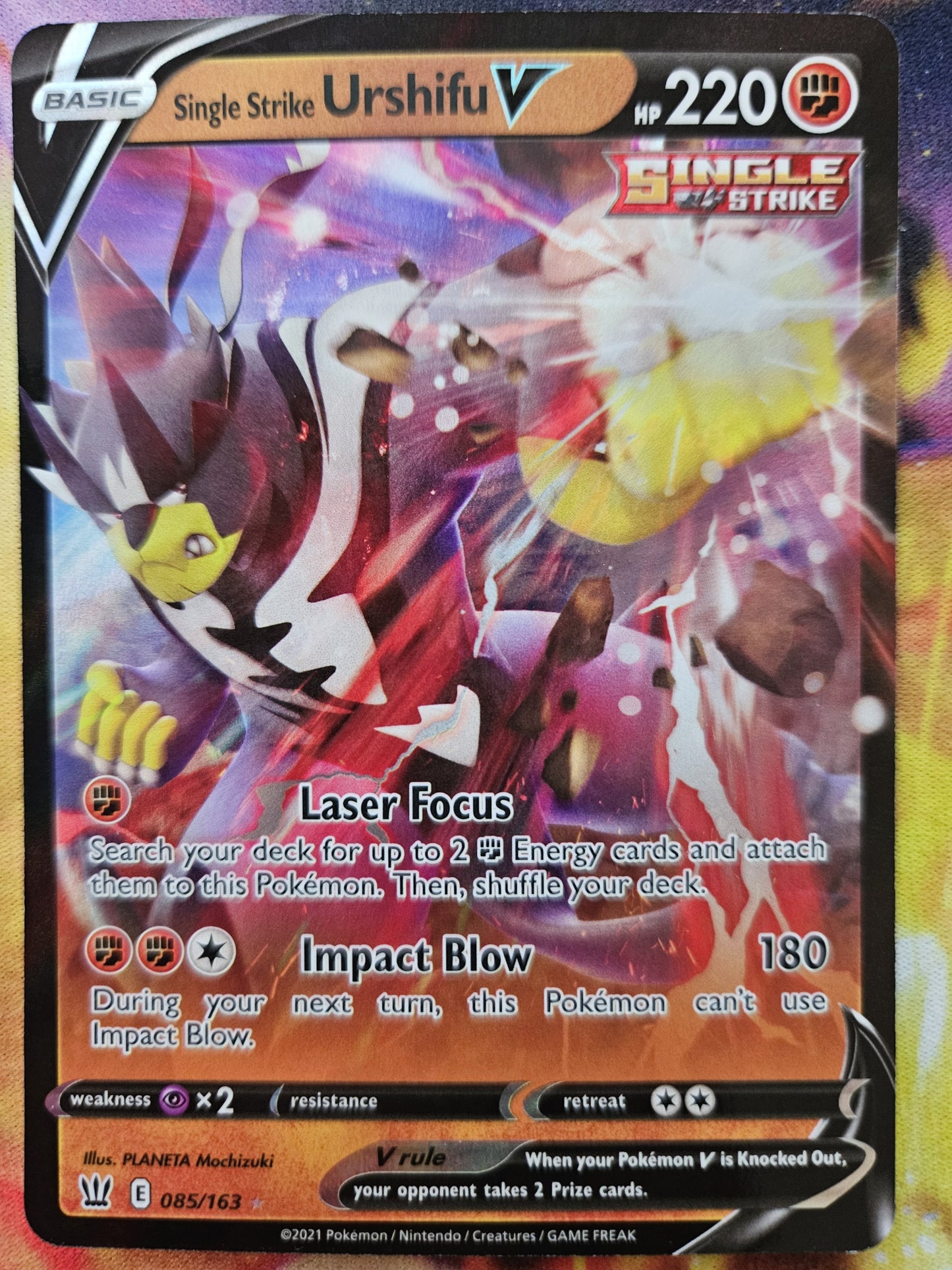Single Strike Urshifu V 085/163