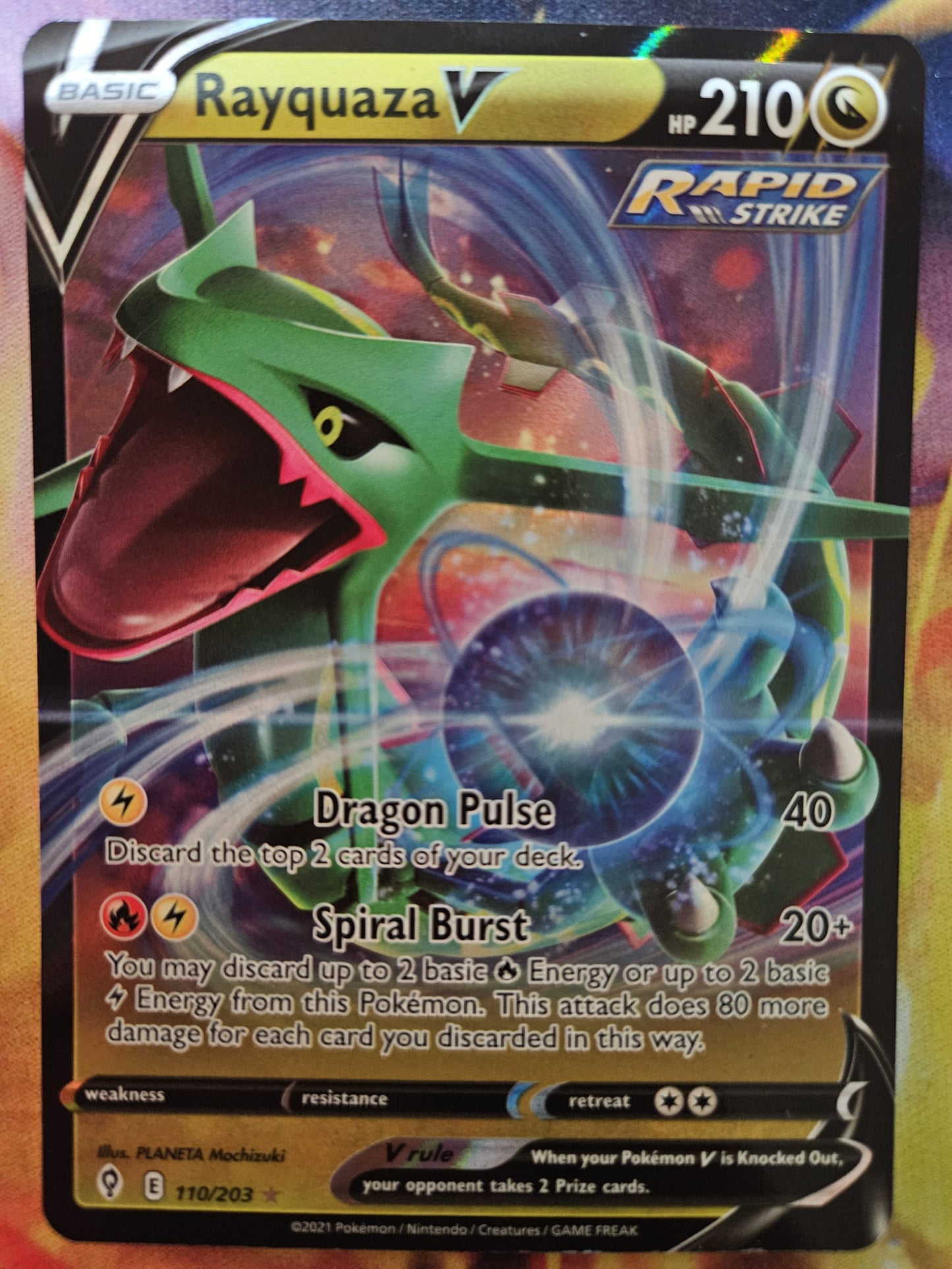 Rayquaza V 110/203