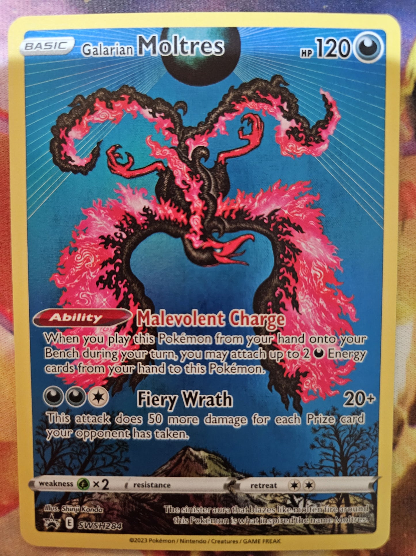 Galarian Moltres SWSH284