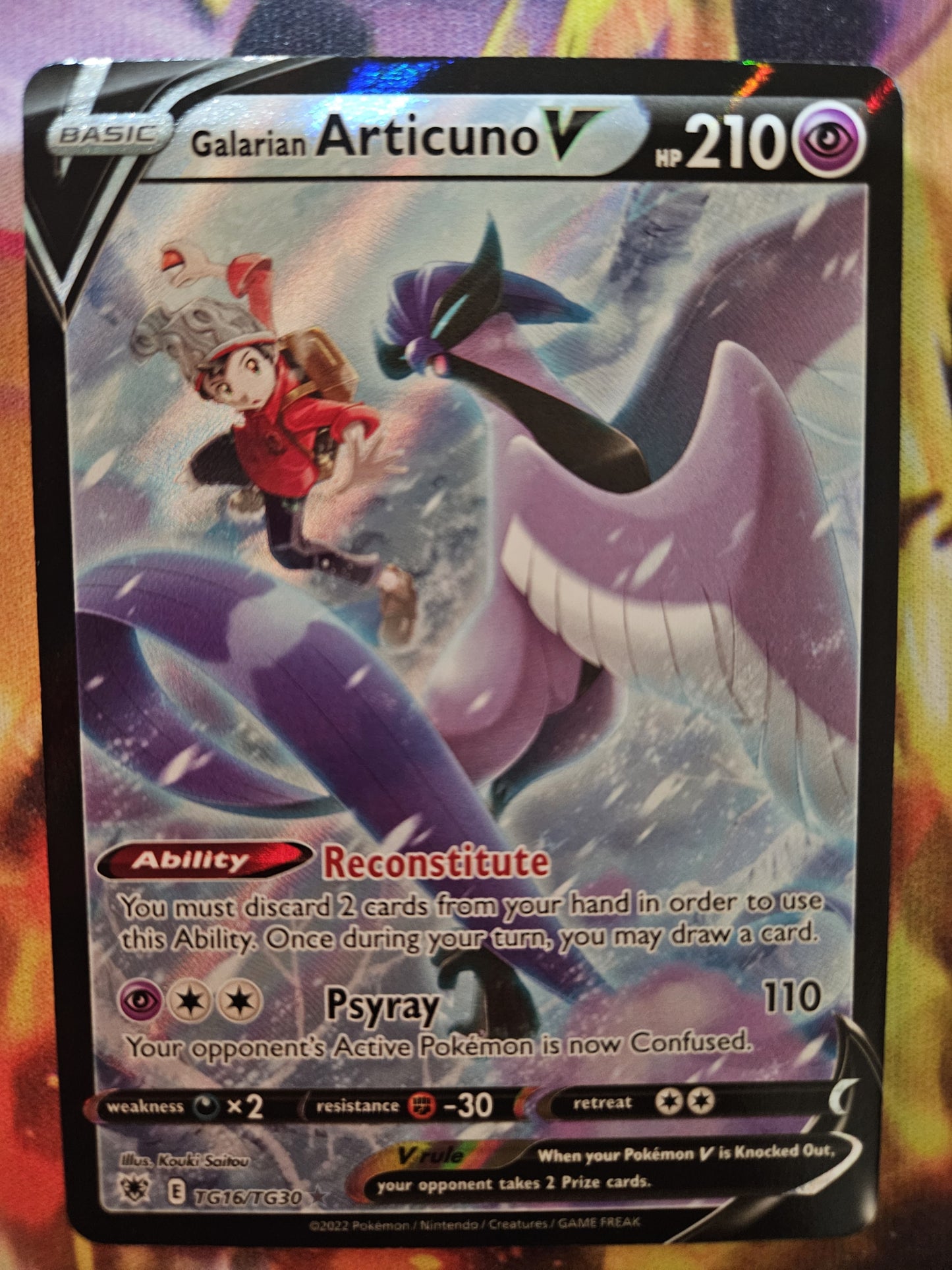 Galarian Articuno V TG16/TG30
