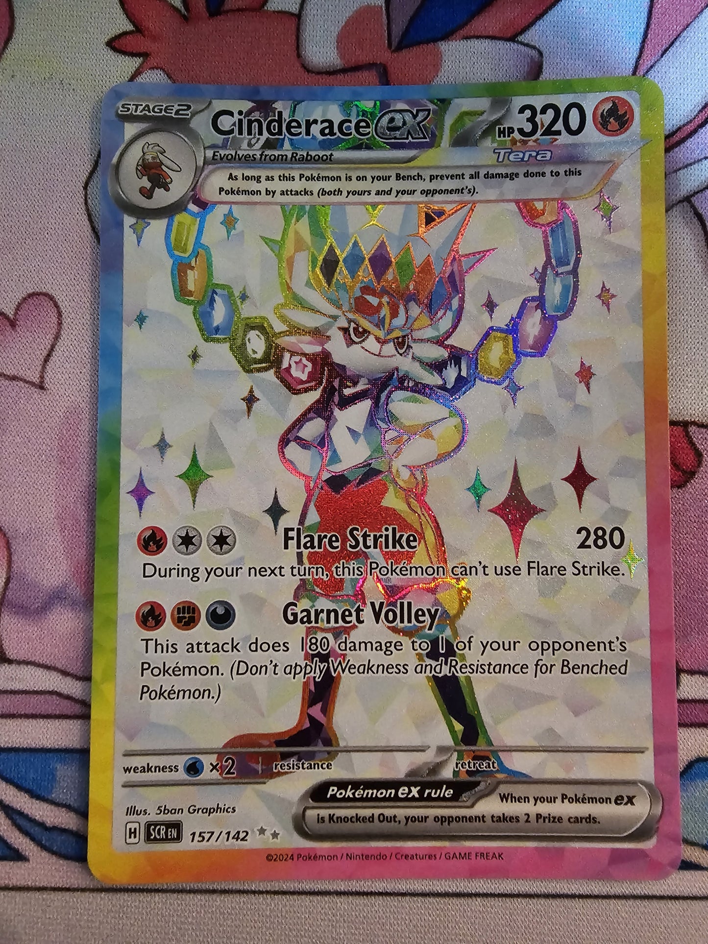 Cinderace EX 157/142