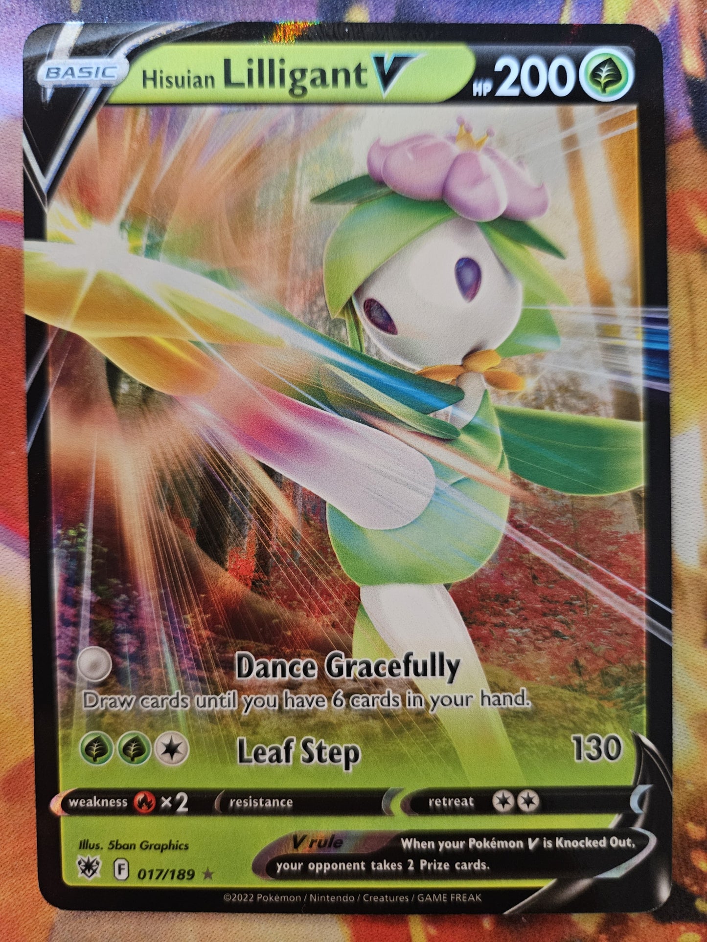 Hisuian Lilligant V 017/189