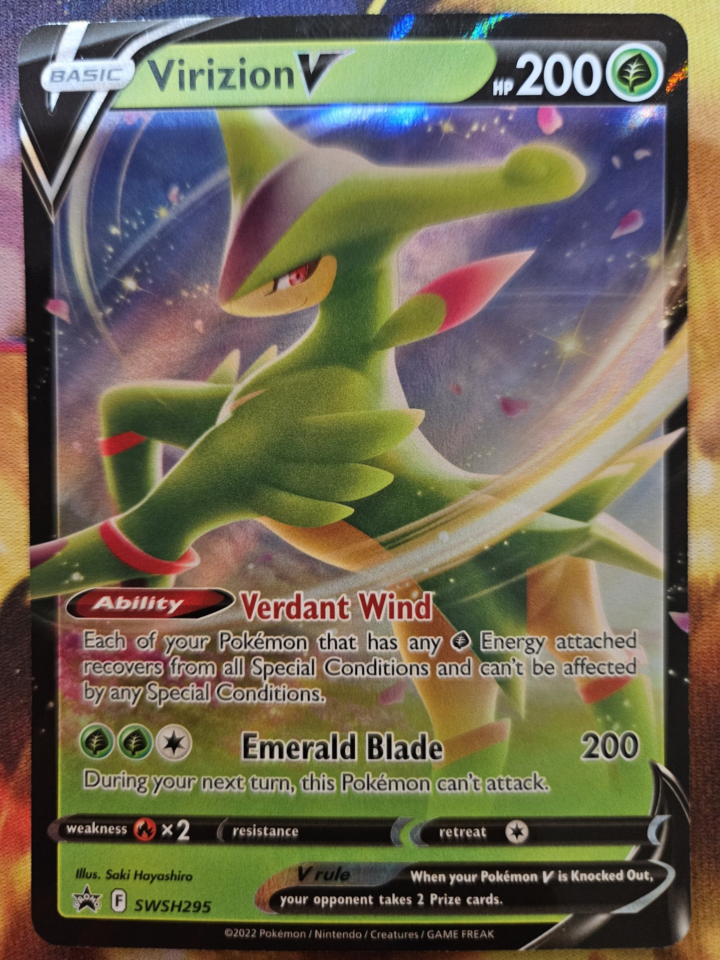 Virizion V SWSH295