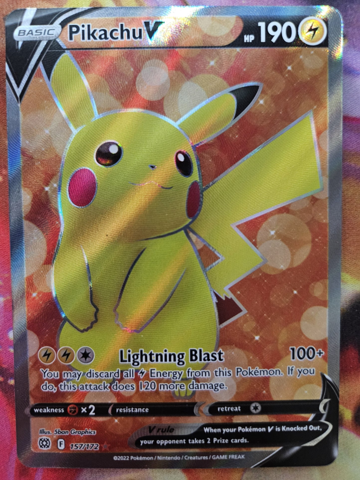Pikachu V 157/172