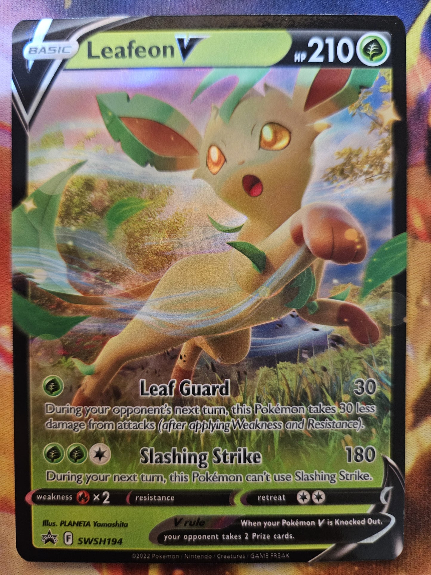 Leafeon V SWSH194