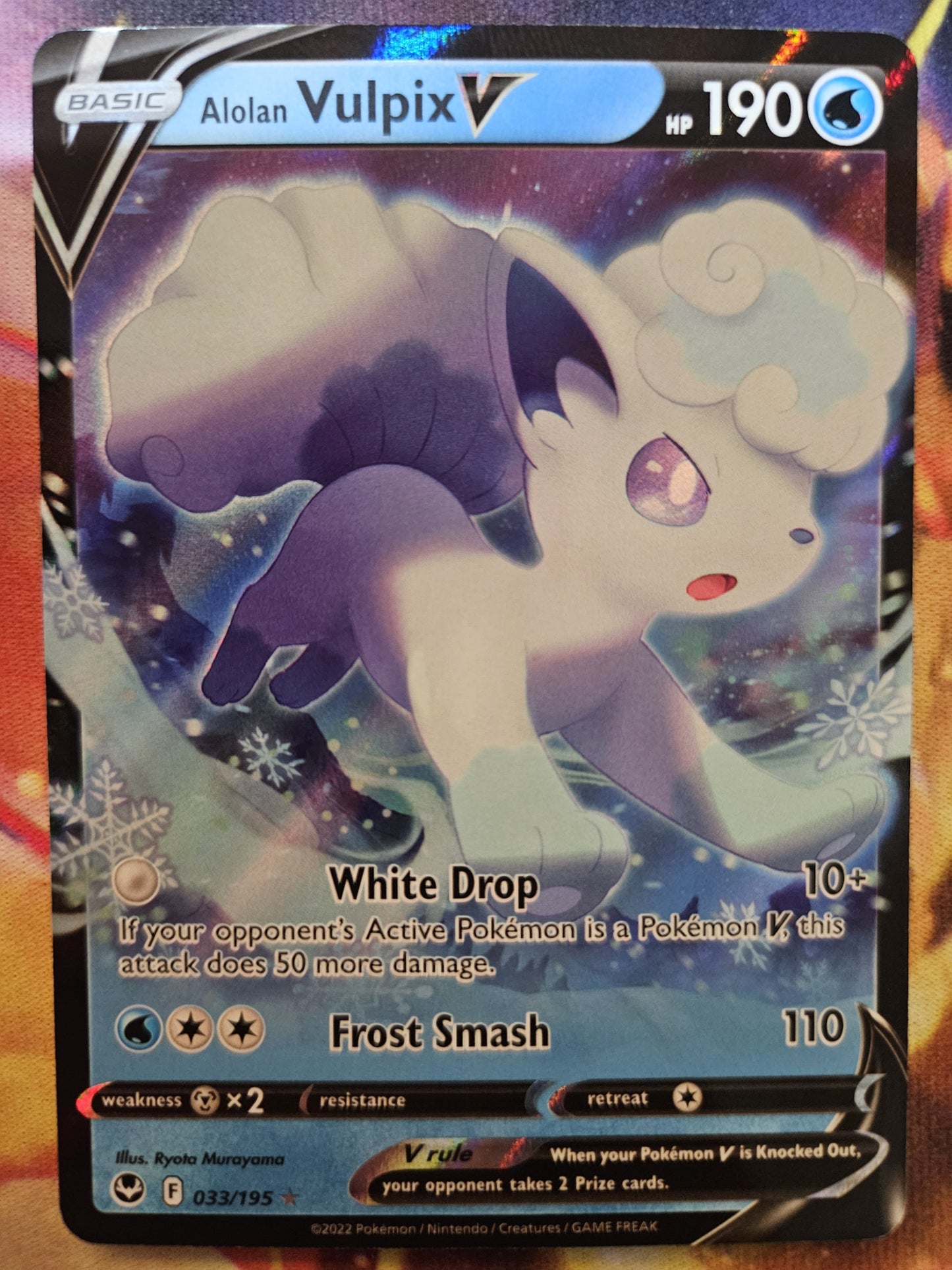Alolan Vulpix V 033/195