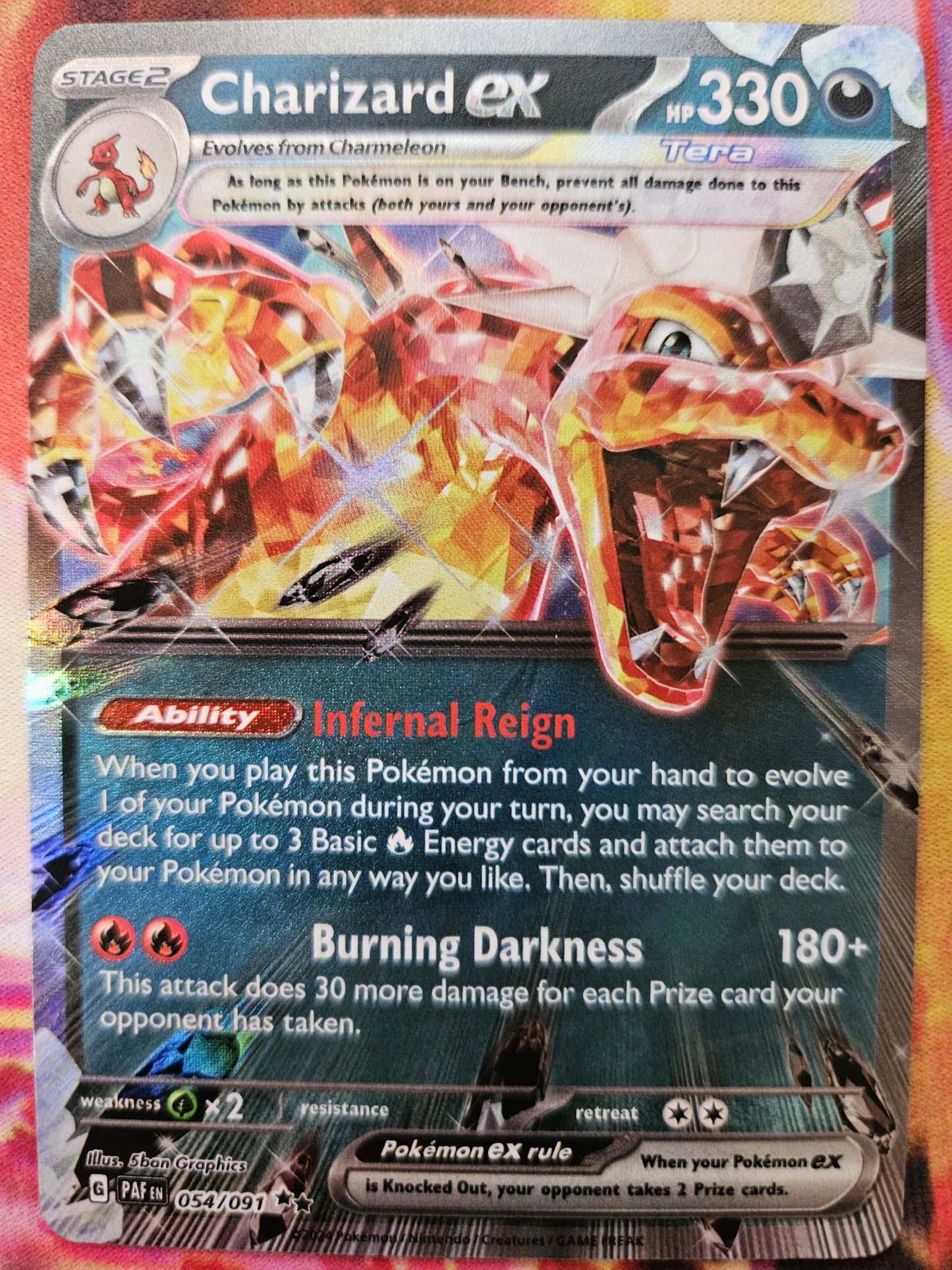 Charizard EX 054/091