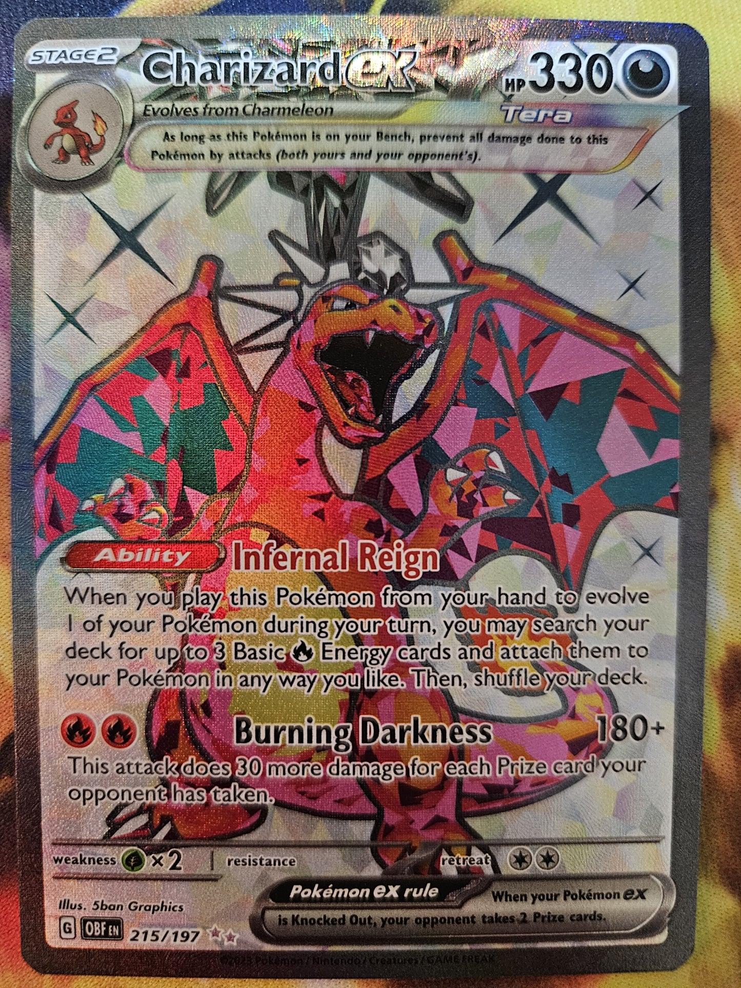 Charizard EX 215/197