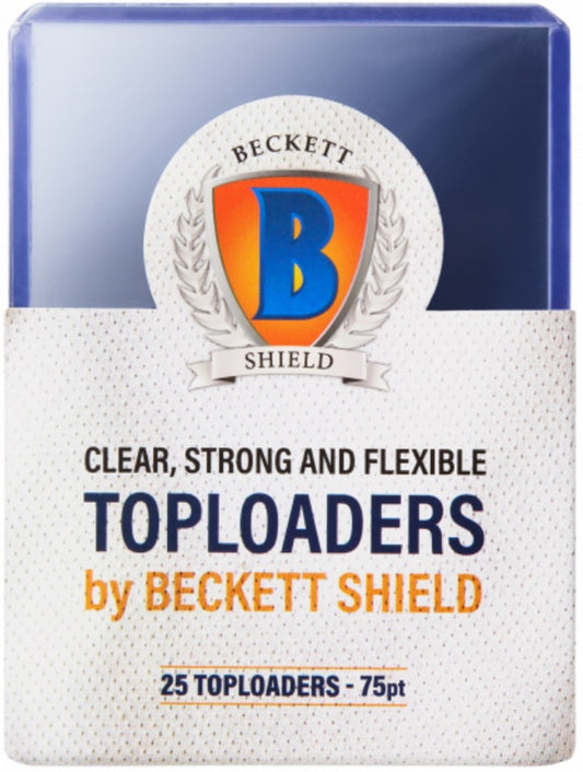 Beckett Shield Toploaders 55pt (25 pack)