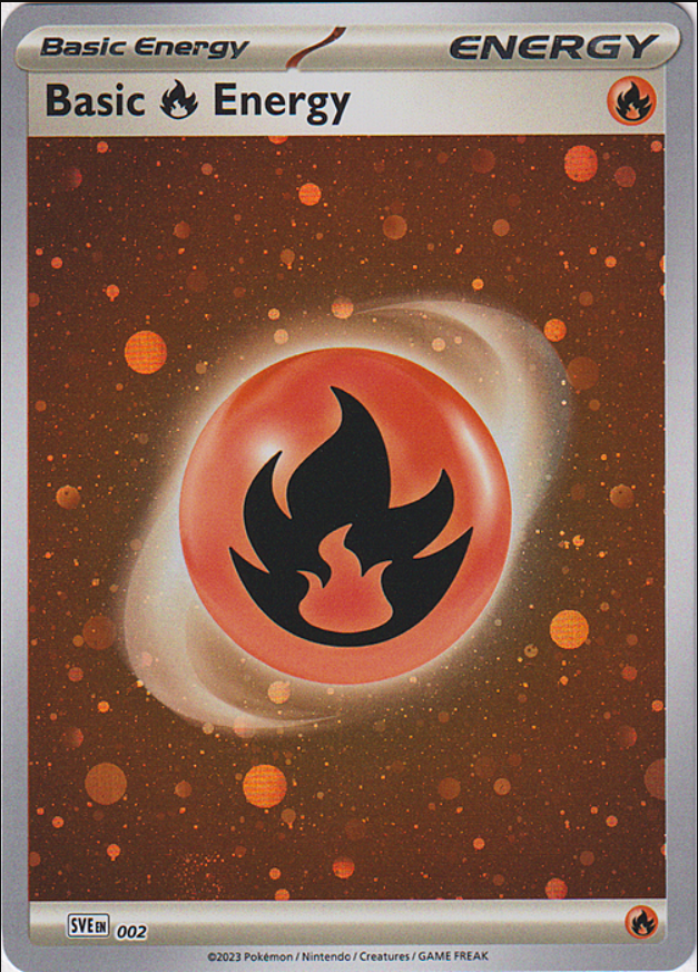 Basic Fire Energy SVE 002 Cosmo Holo