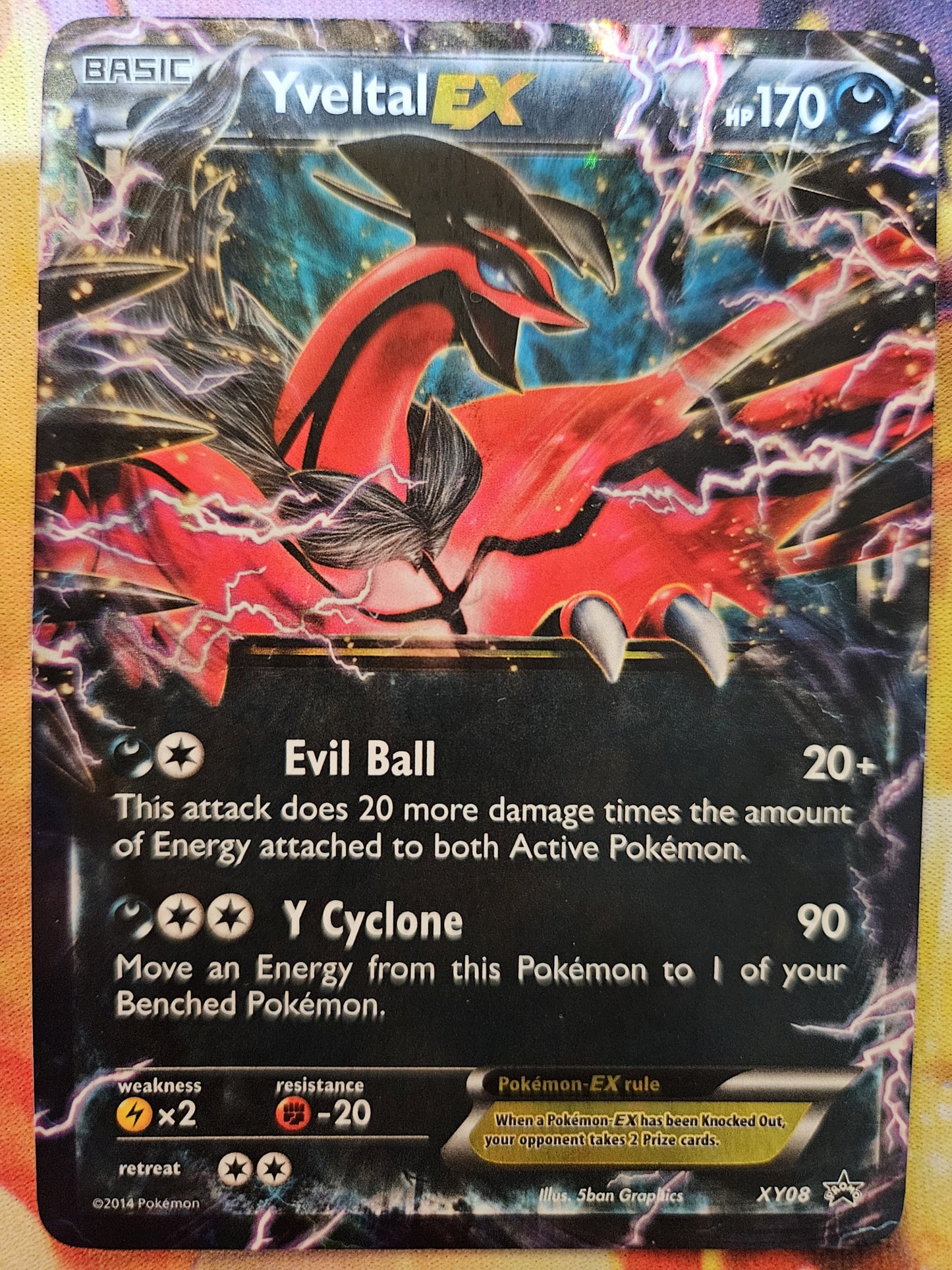Yveltal EX XY08