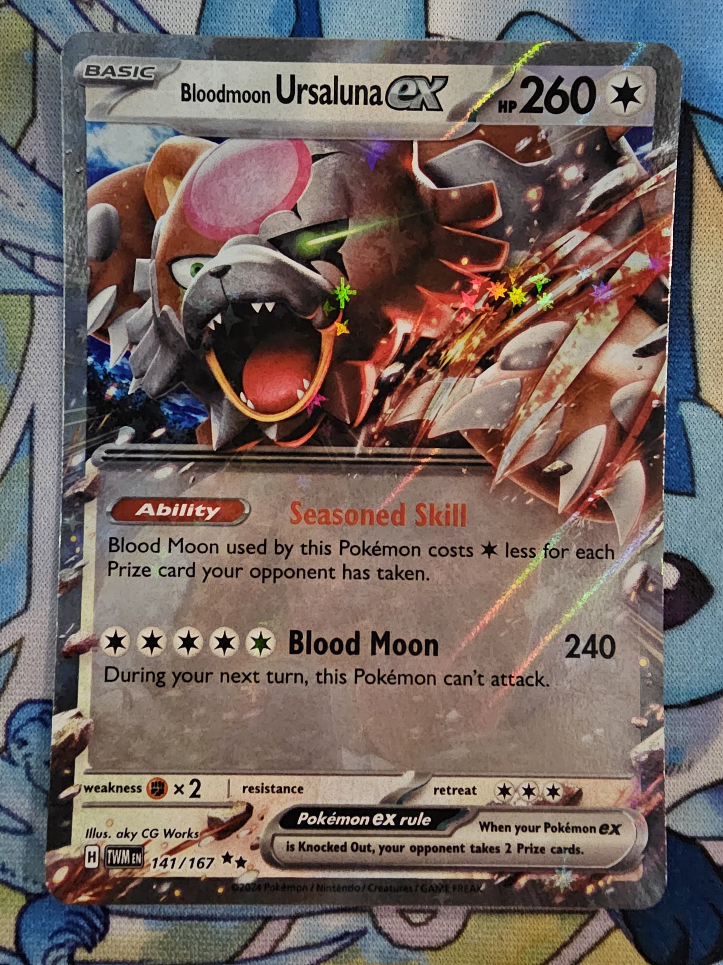 Bloodmoon Ursaluna EX 141/167