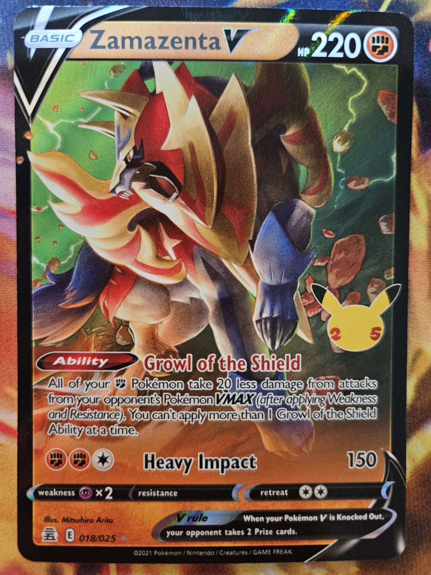Zamazenta V 018/025