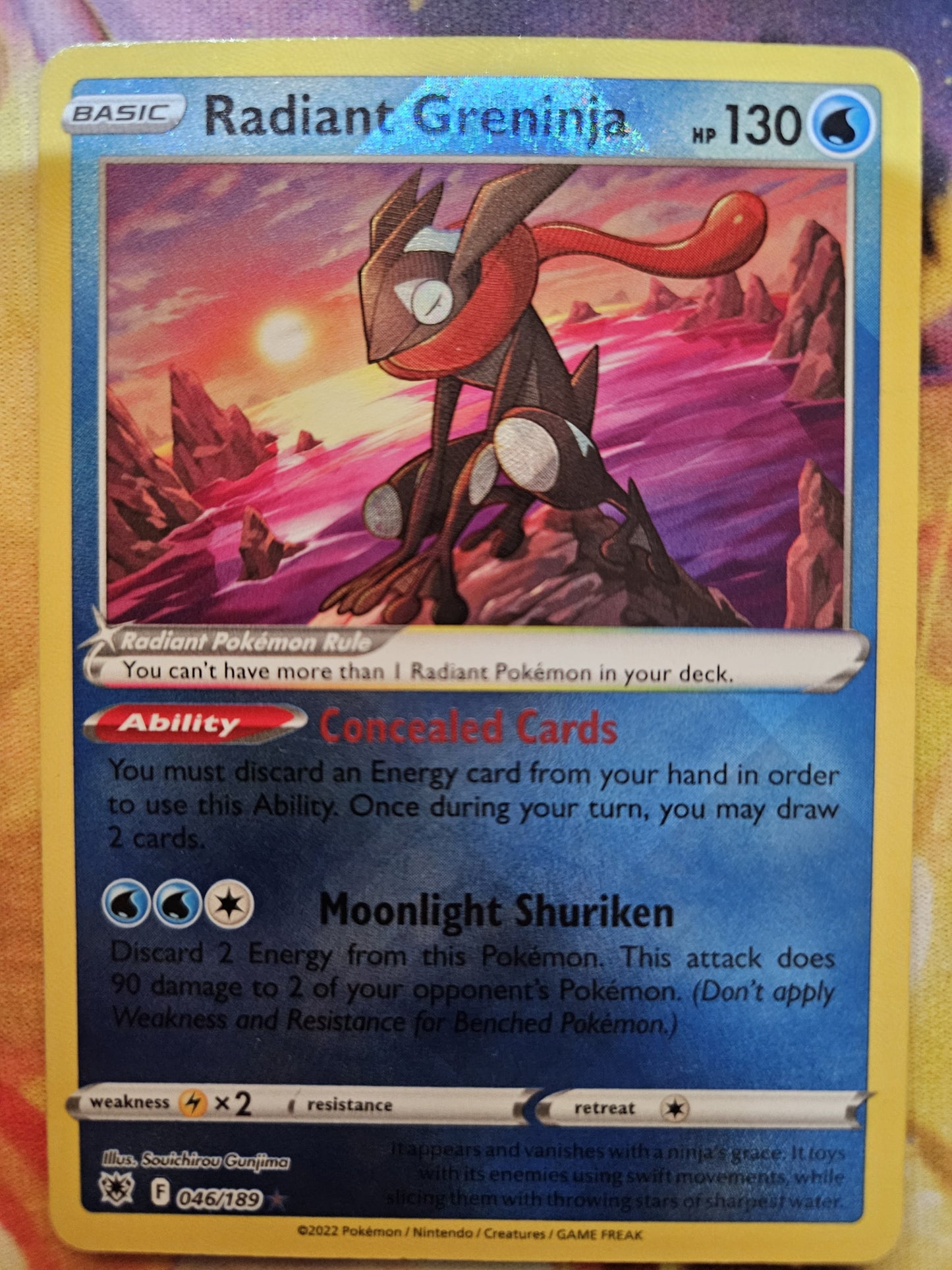 Radiant Greninja 046/189
