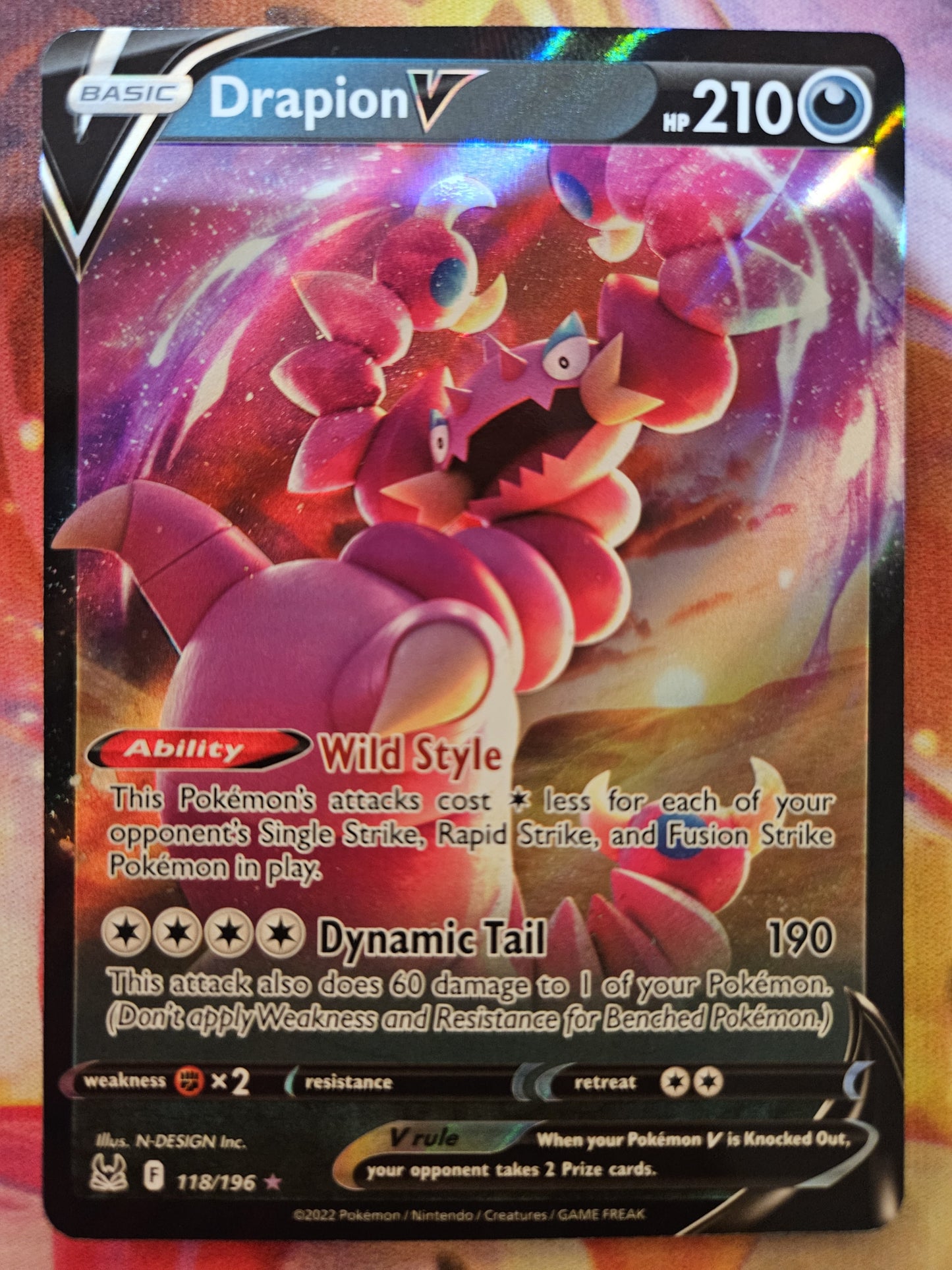 Drapion V 118/196