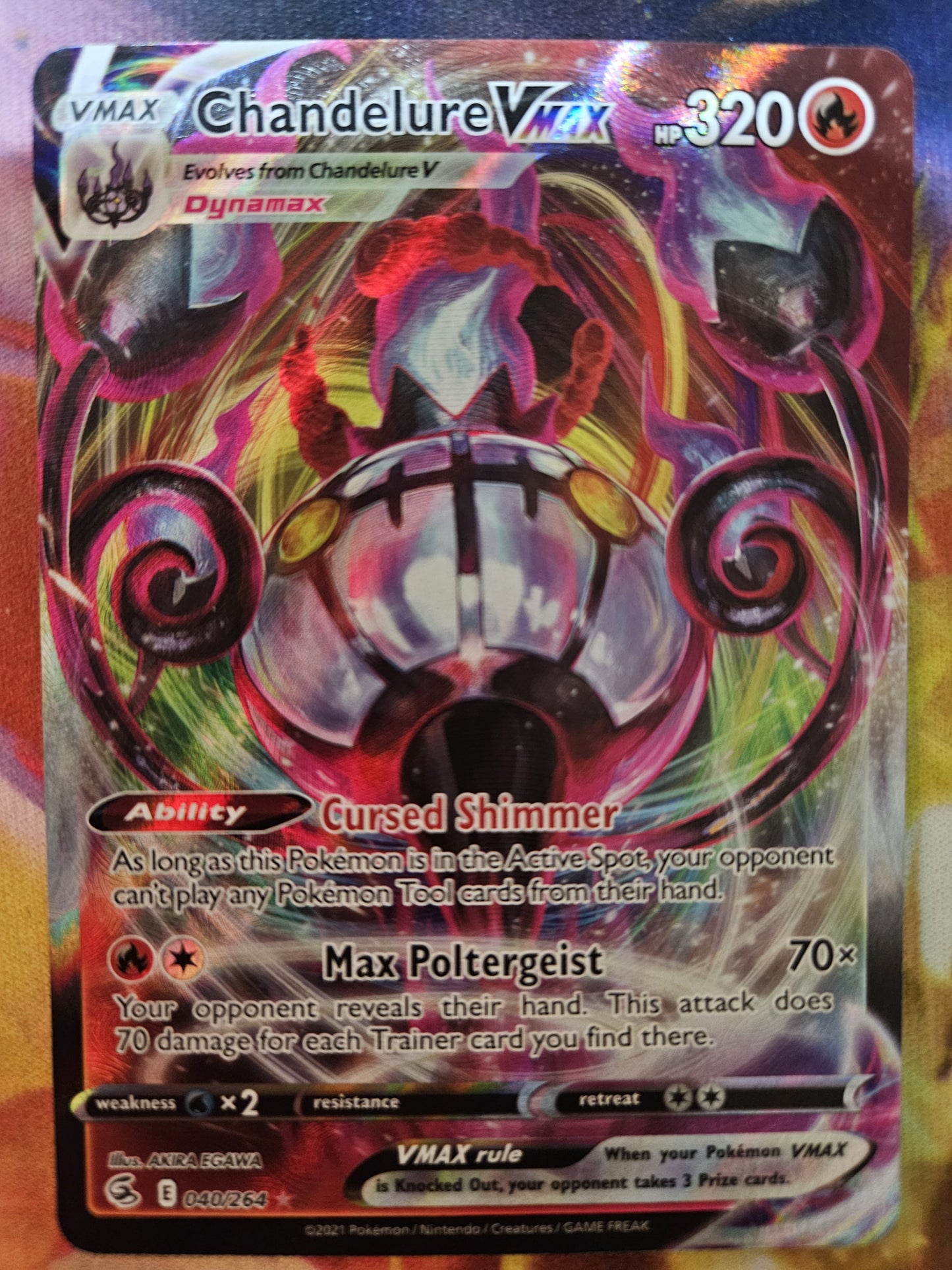 Chandelure Vmax 040/264