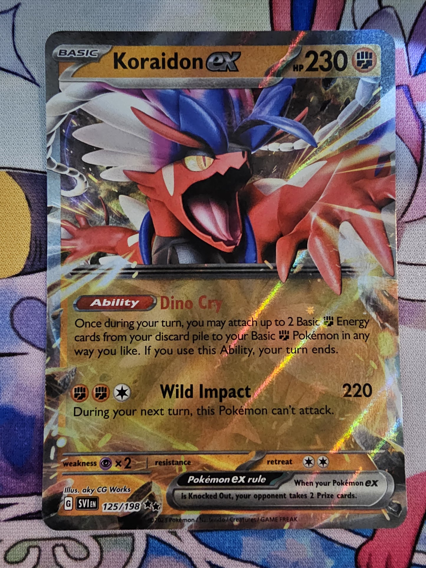 Koraidon EX 125/198