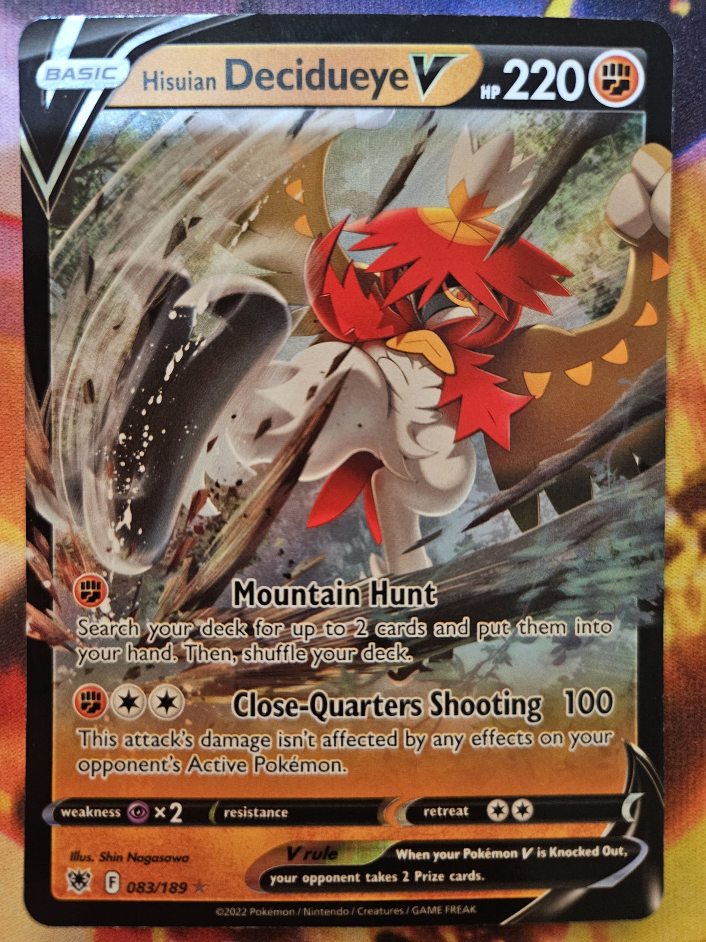 Hisuian Decidueye V 083/189