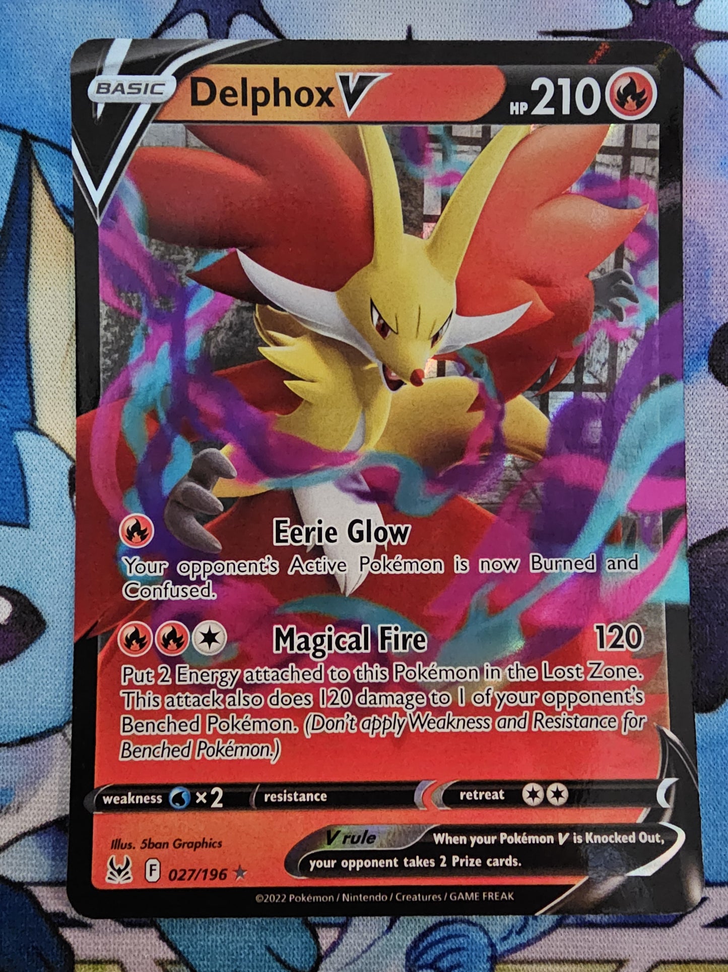 Delphox V 027/196