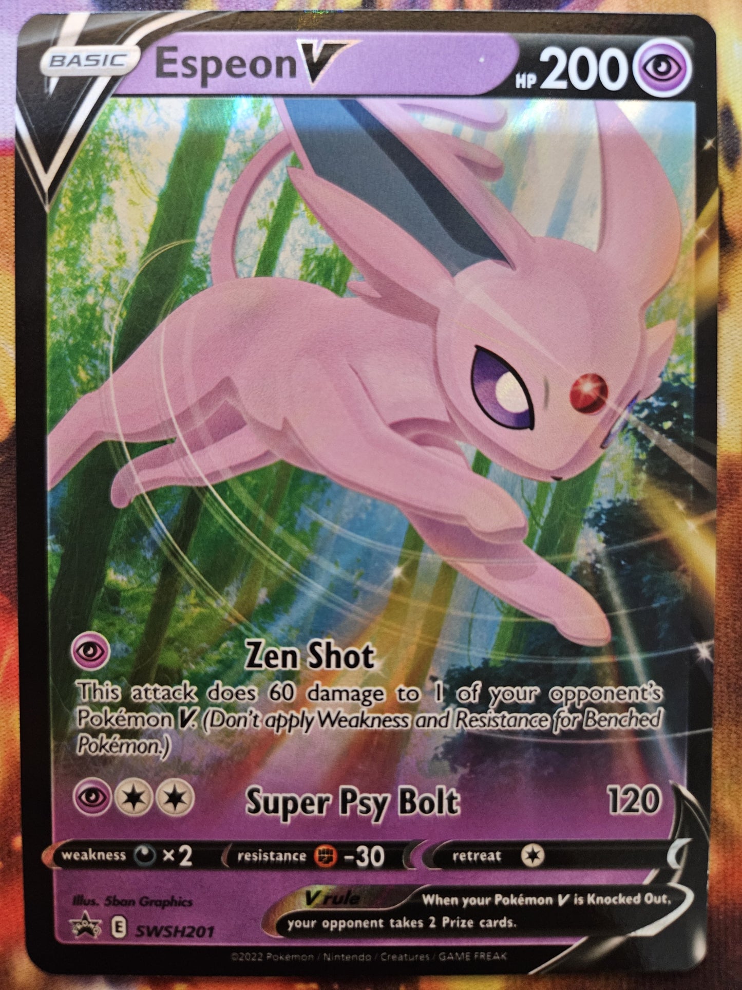 Espeon V SWSH201