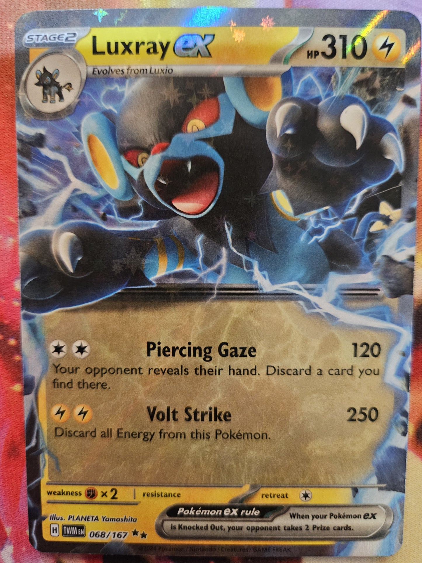 Luxray EX 068/167