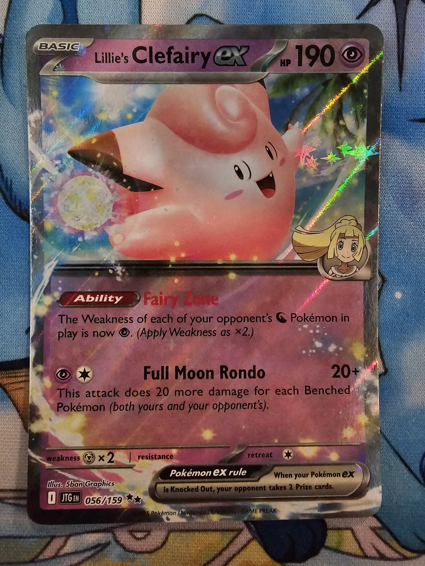 Lillies Clefairy EX 056/159