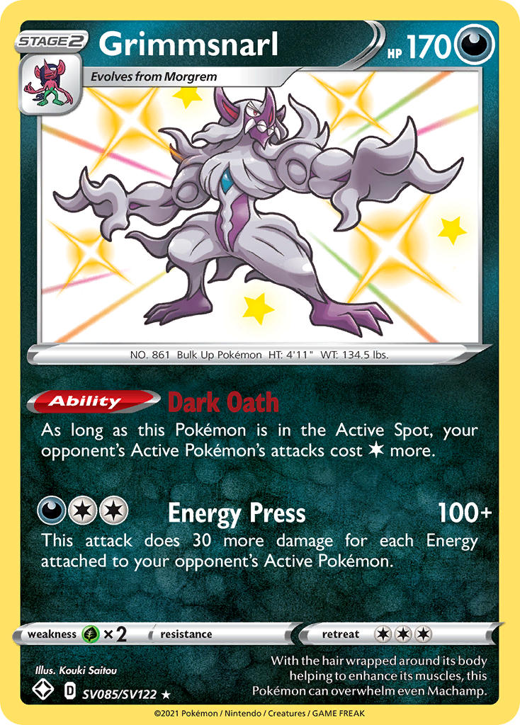 Grimmsnarl SV085/SV122