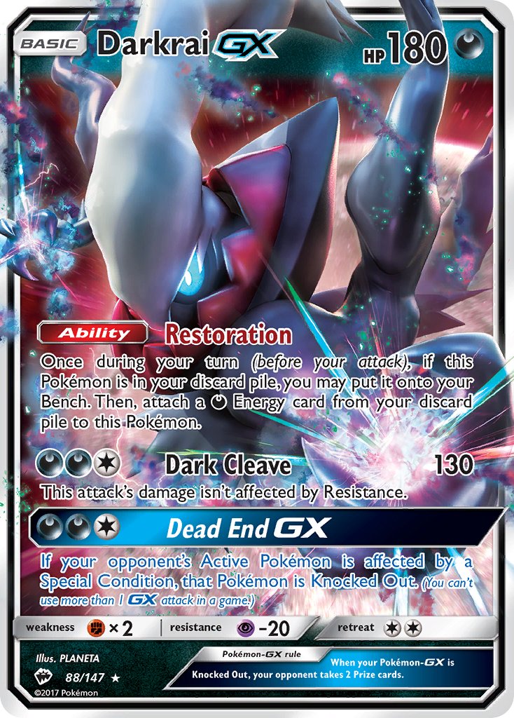 Darkrai GX 88/147