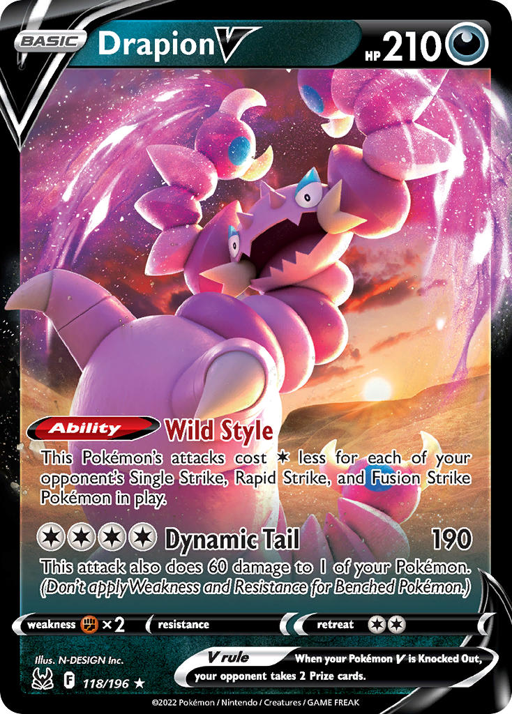 Drapion V 118/196