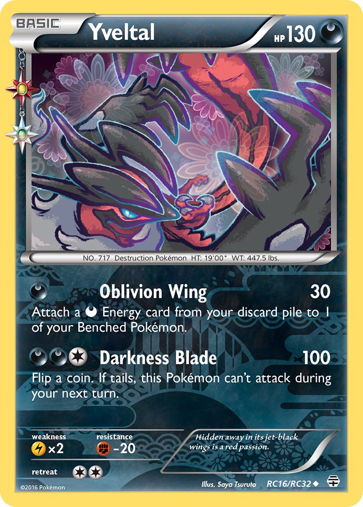 Yveltal RC16/RC32