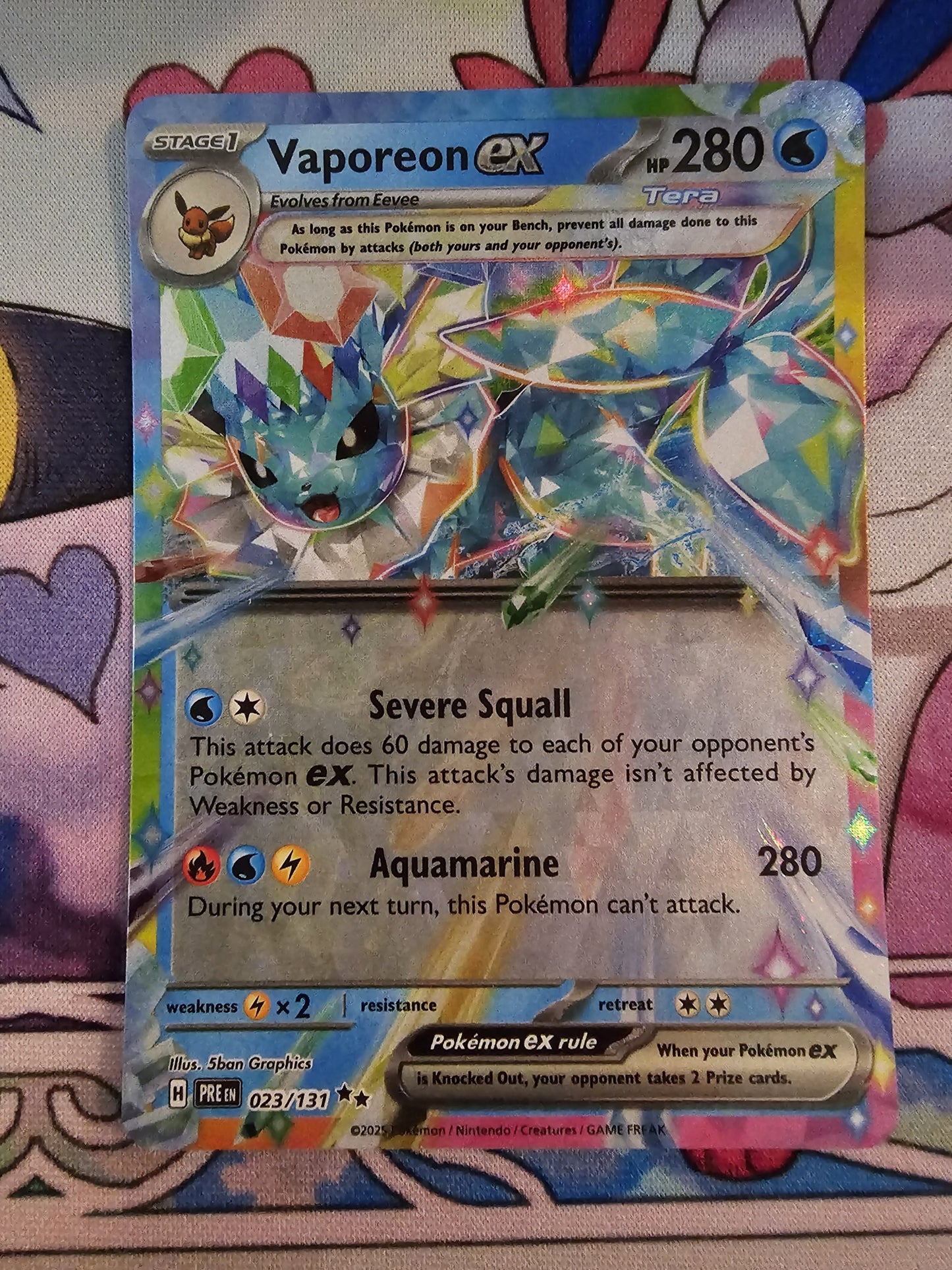 Vaporeon EX 023/131
