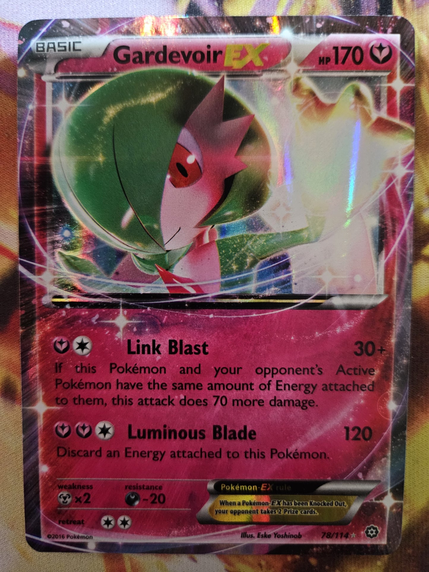 Gardevoir EX 078/114