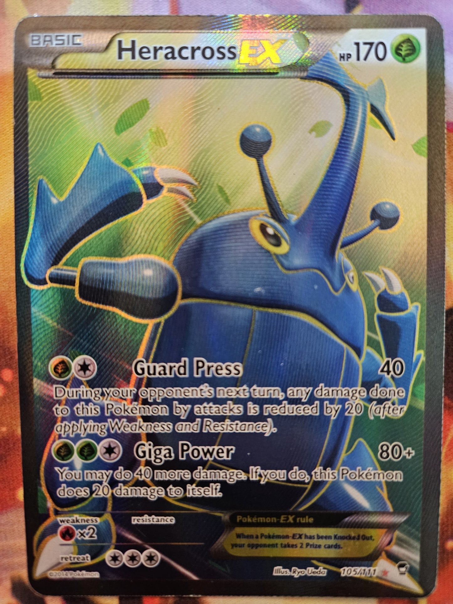 Heracross EX 105/111