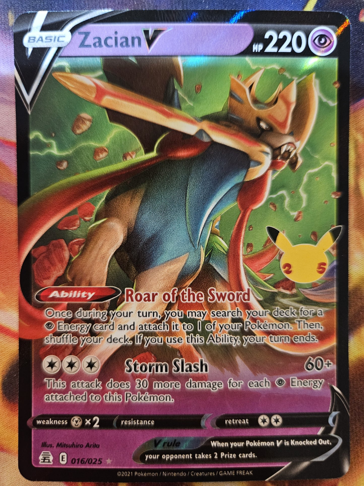 Zacian V 016/025