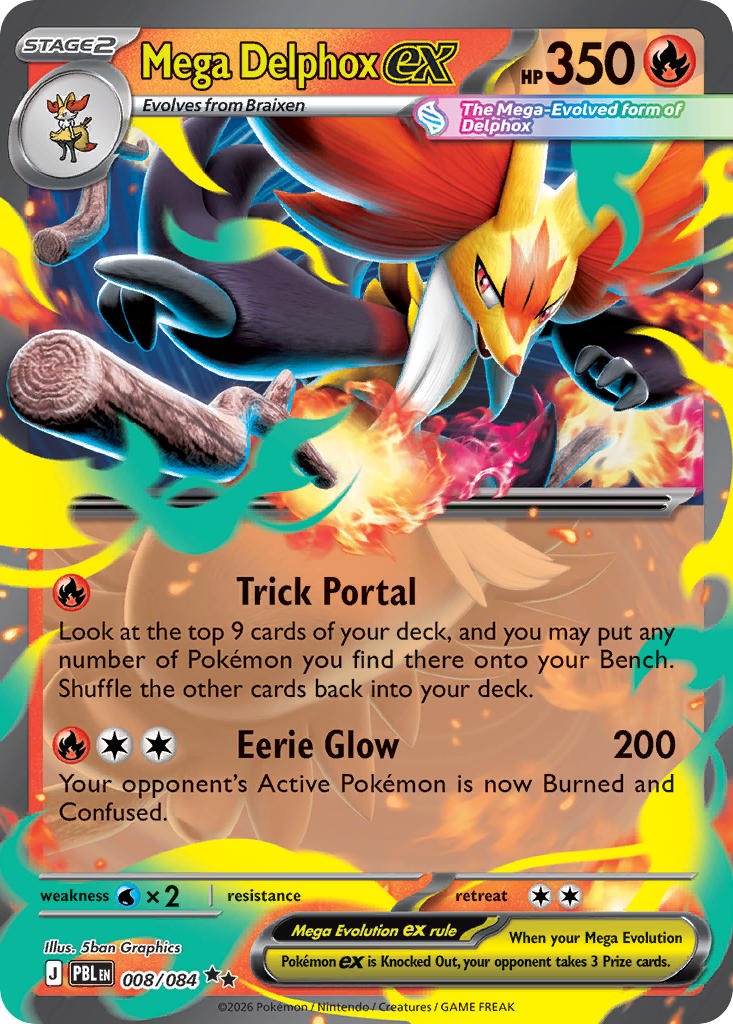 Mega Delphox EX 008/084