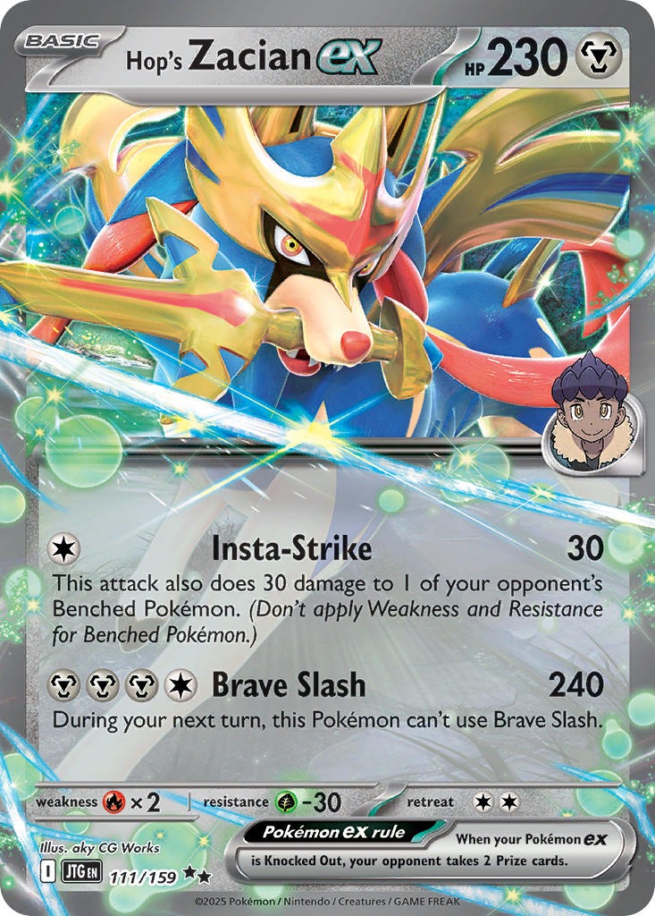 Hops Zacian EX 111/159