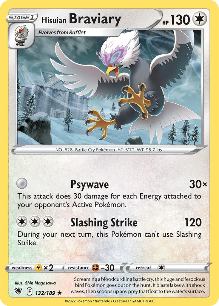 Hisuian Braviary 132/189