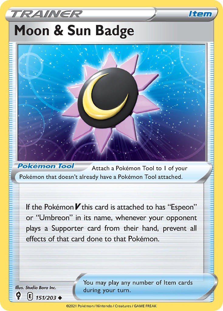 Moon & Sun Badge 151/203