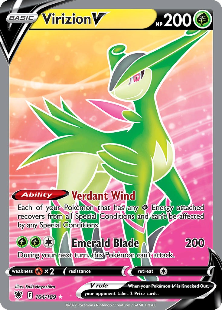 Virizion V 164/189
