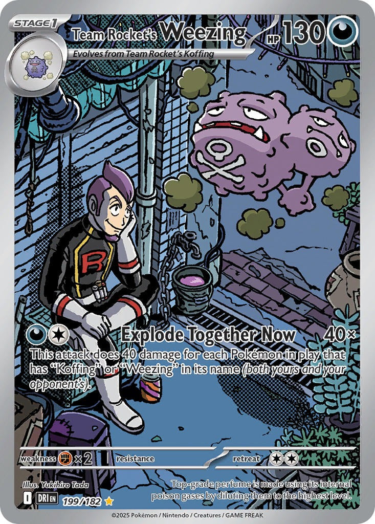 Team Rockets Weezing 199/182