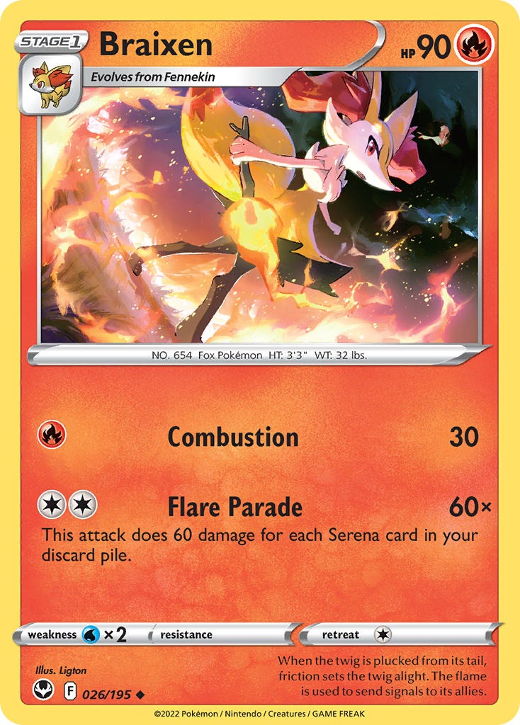 Braixen 026/195