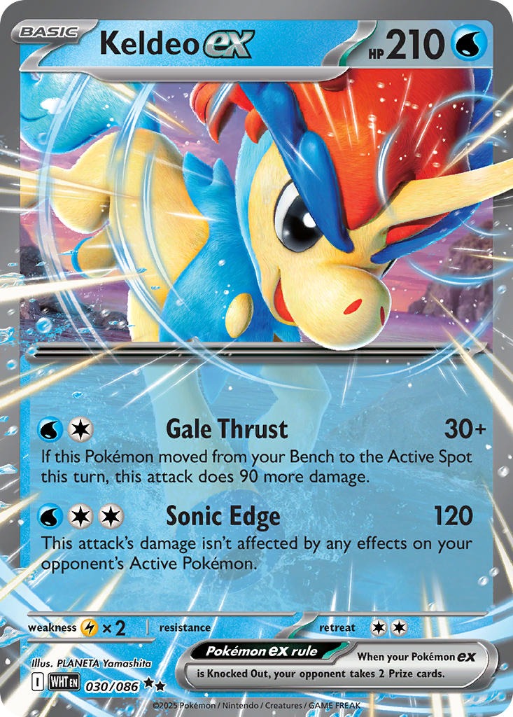 Keldeo EX 030/086