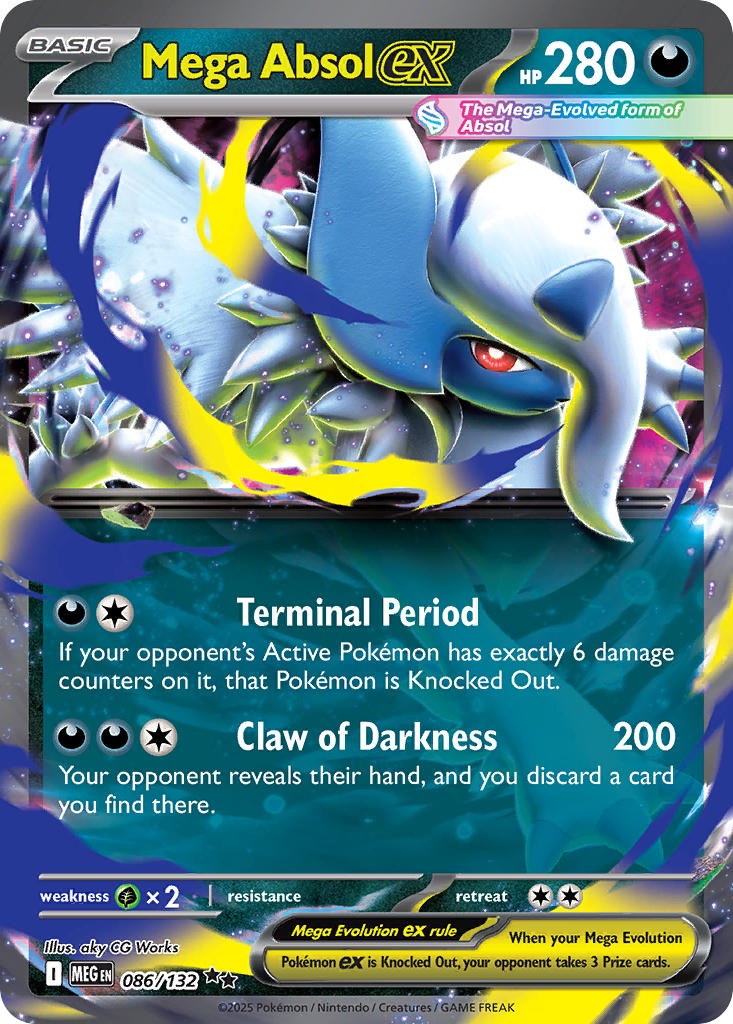 Mega Absol EX 086/132