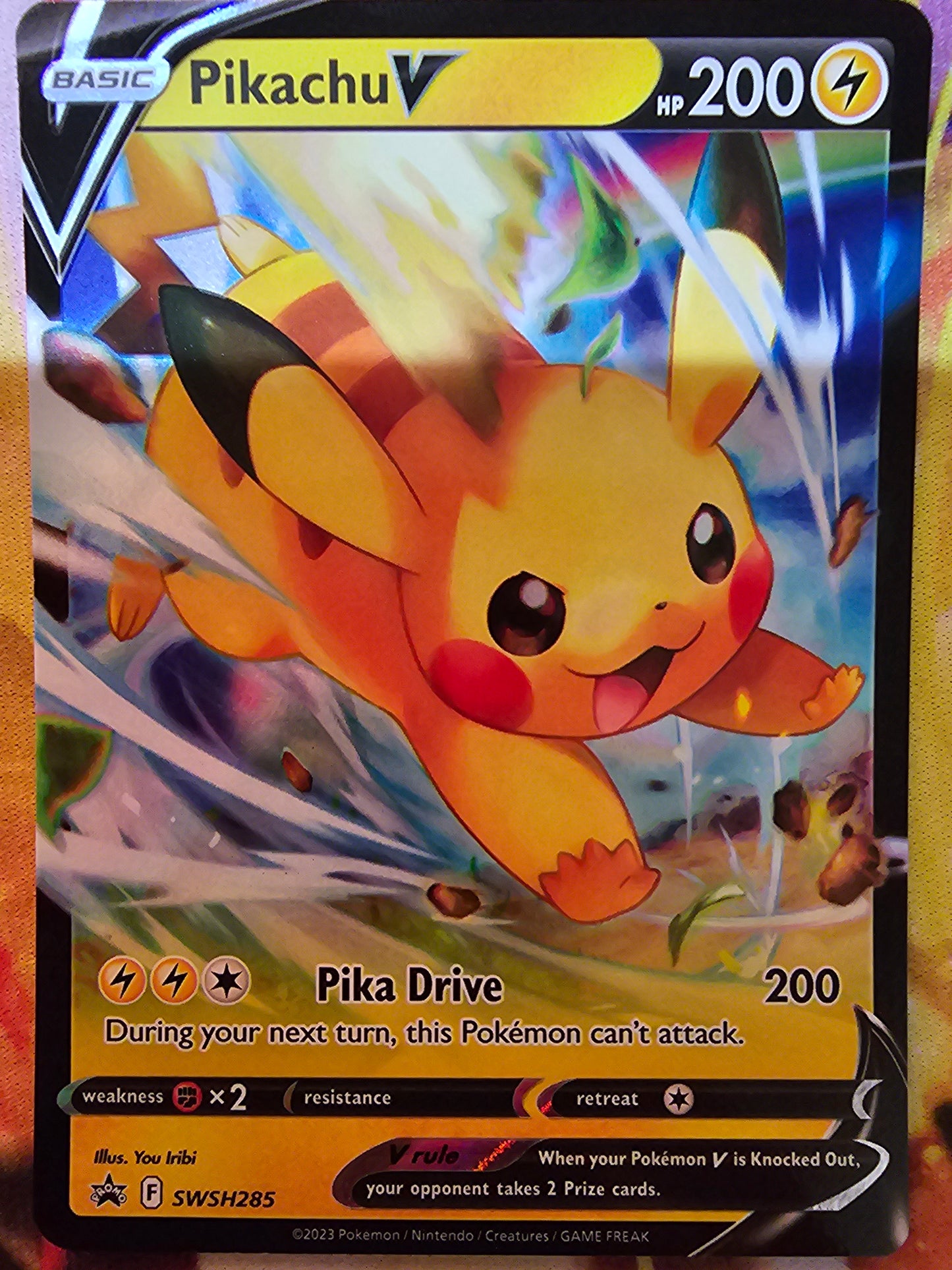 Pikachu V SWSH285
