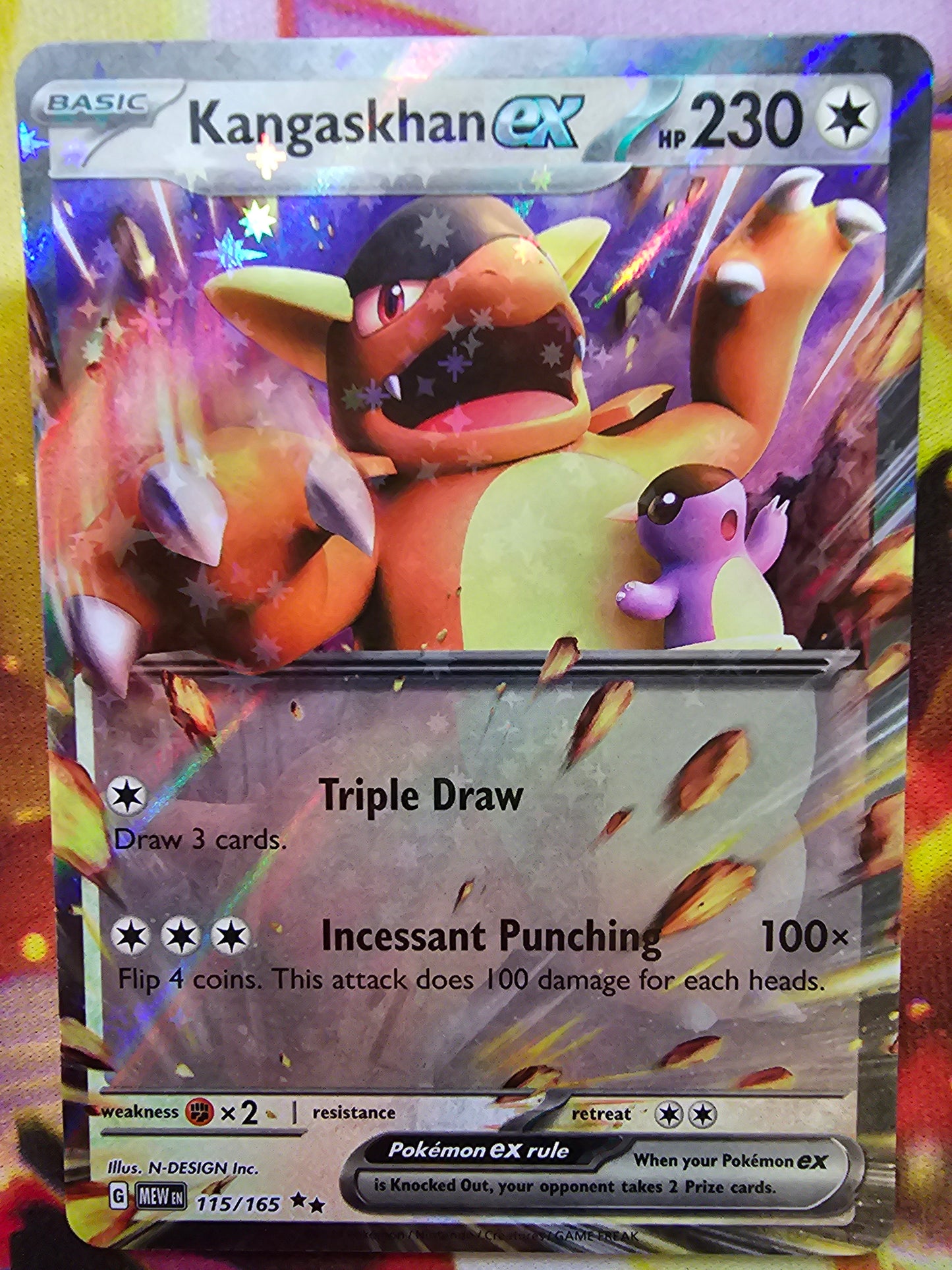 Kangaskhan EX 115/165