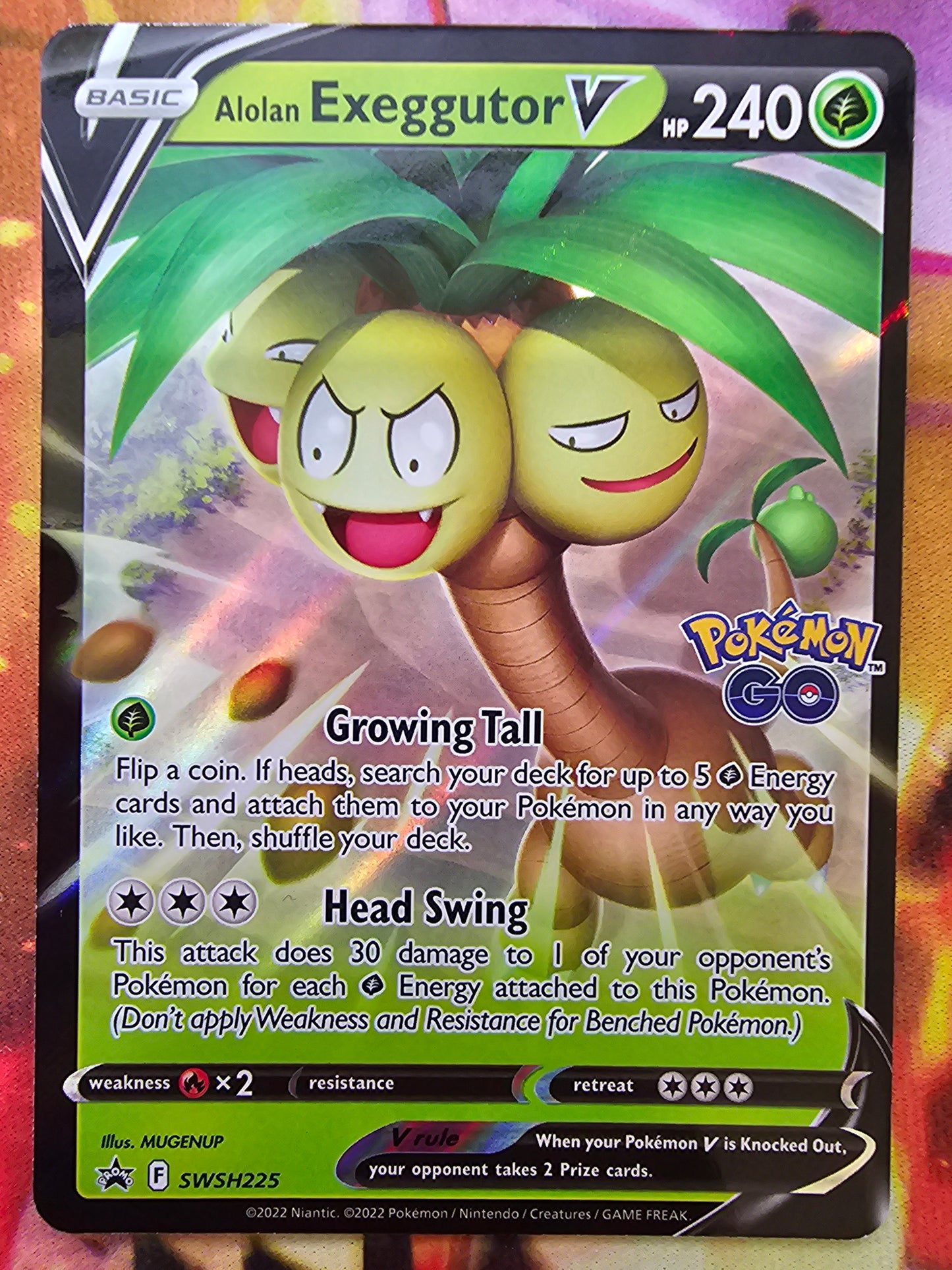 Alolan Exeggutor V SWSH225